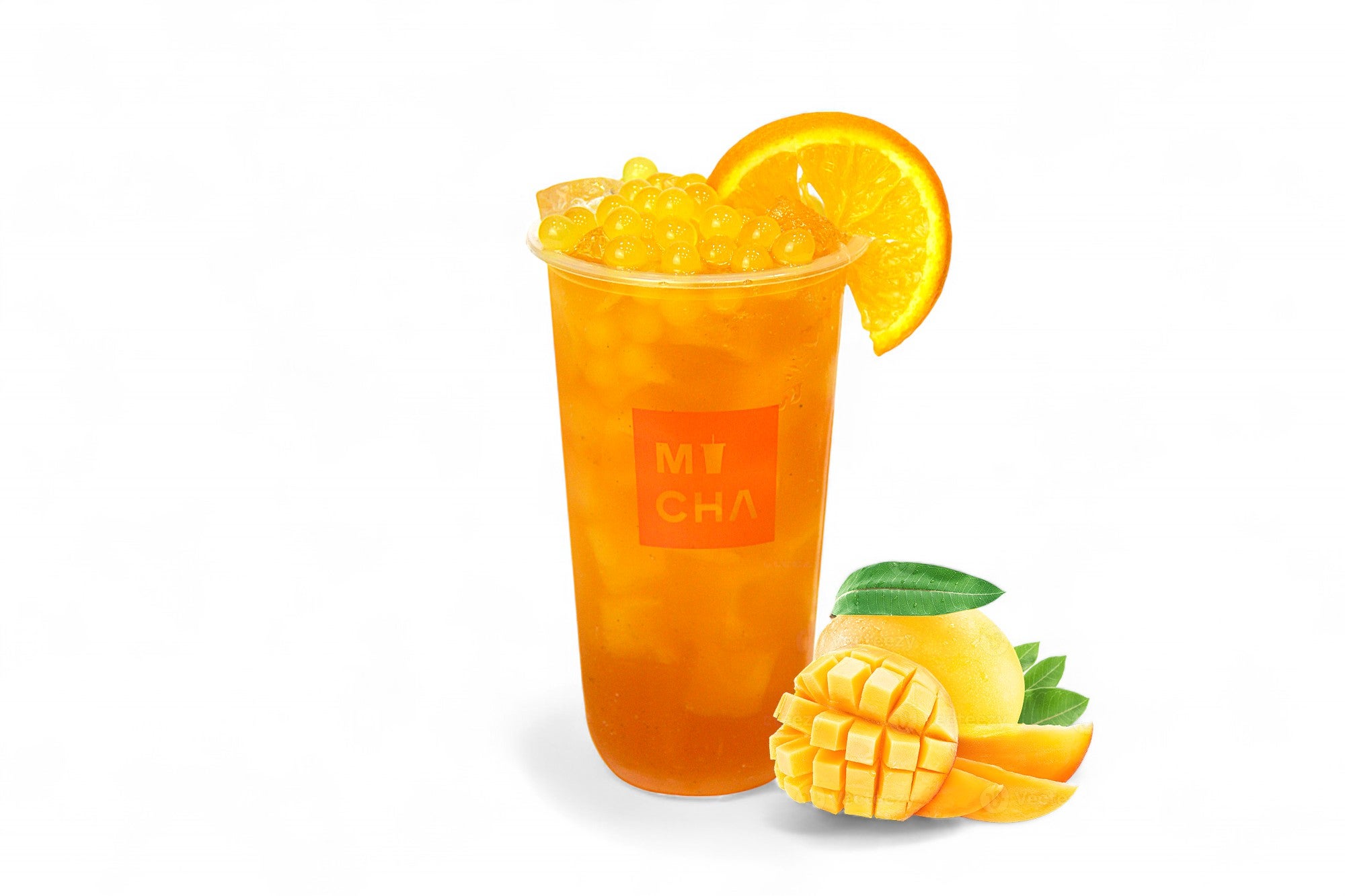 Mango Fruit Ice Tea芒果鲜果冰茶