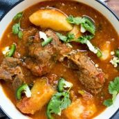 Sabzi Gosht - Vegetables With Meat