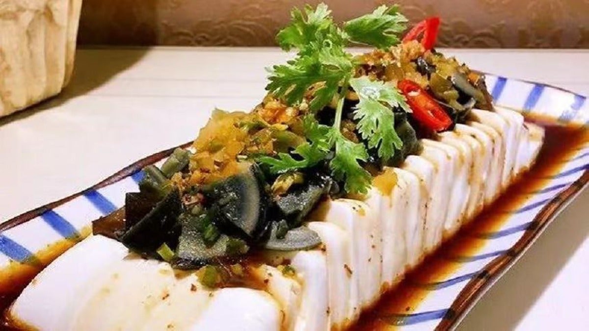 Century Egg and Tofu 皮蛋豆腐