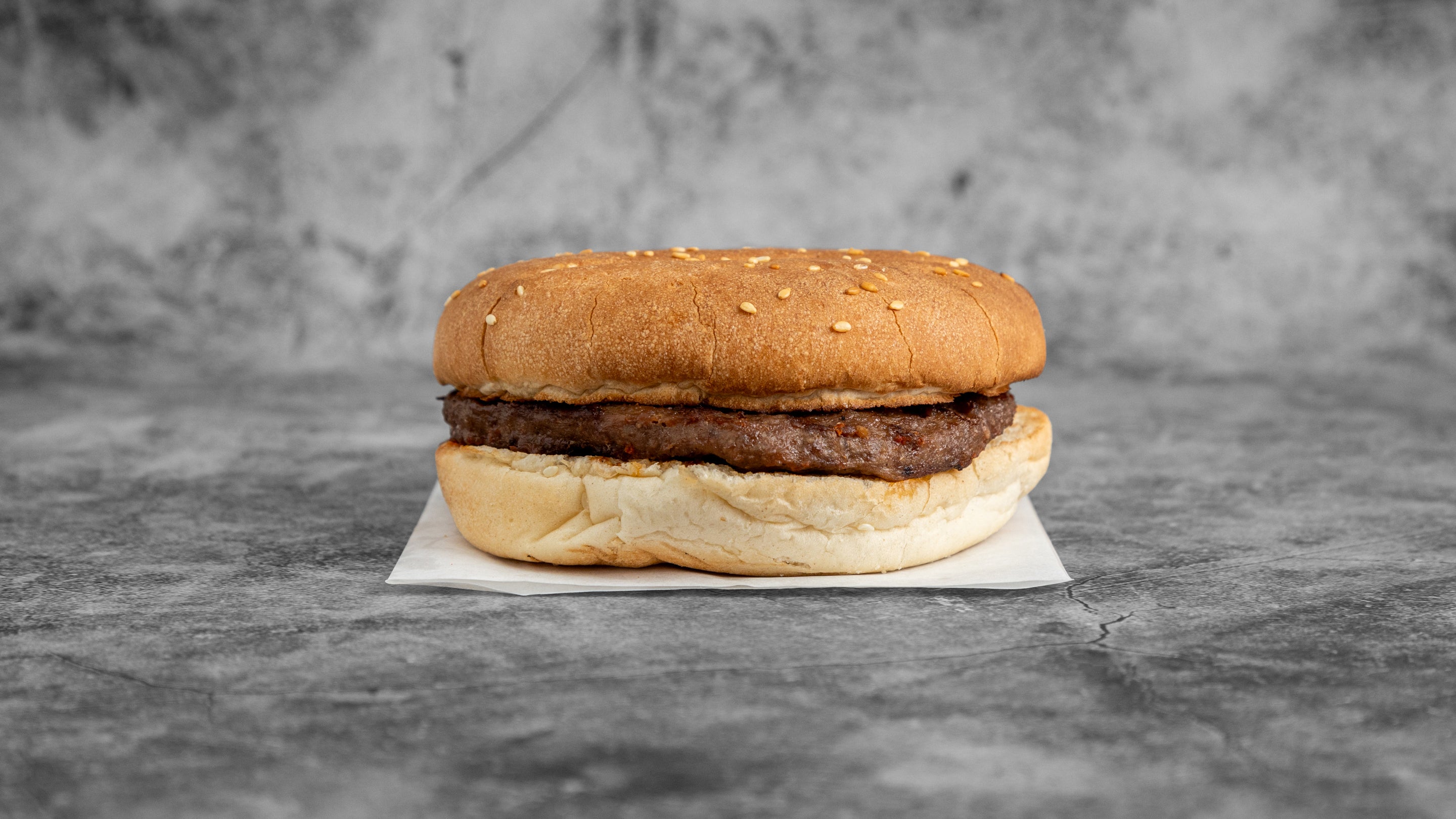 Flame Grilled Beef Burger
