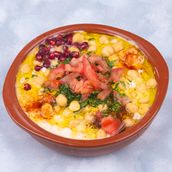 Hummus With Yogurt And Tahini Dish