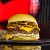 Mushroom Beef Burger