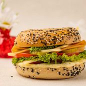 Turkey & Cheese Bagel