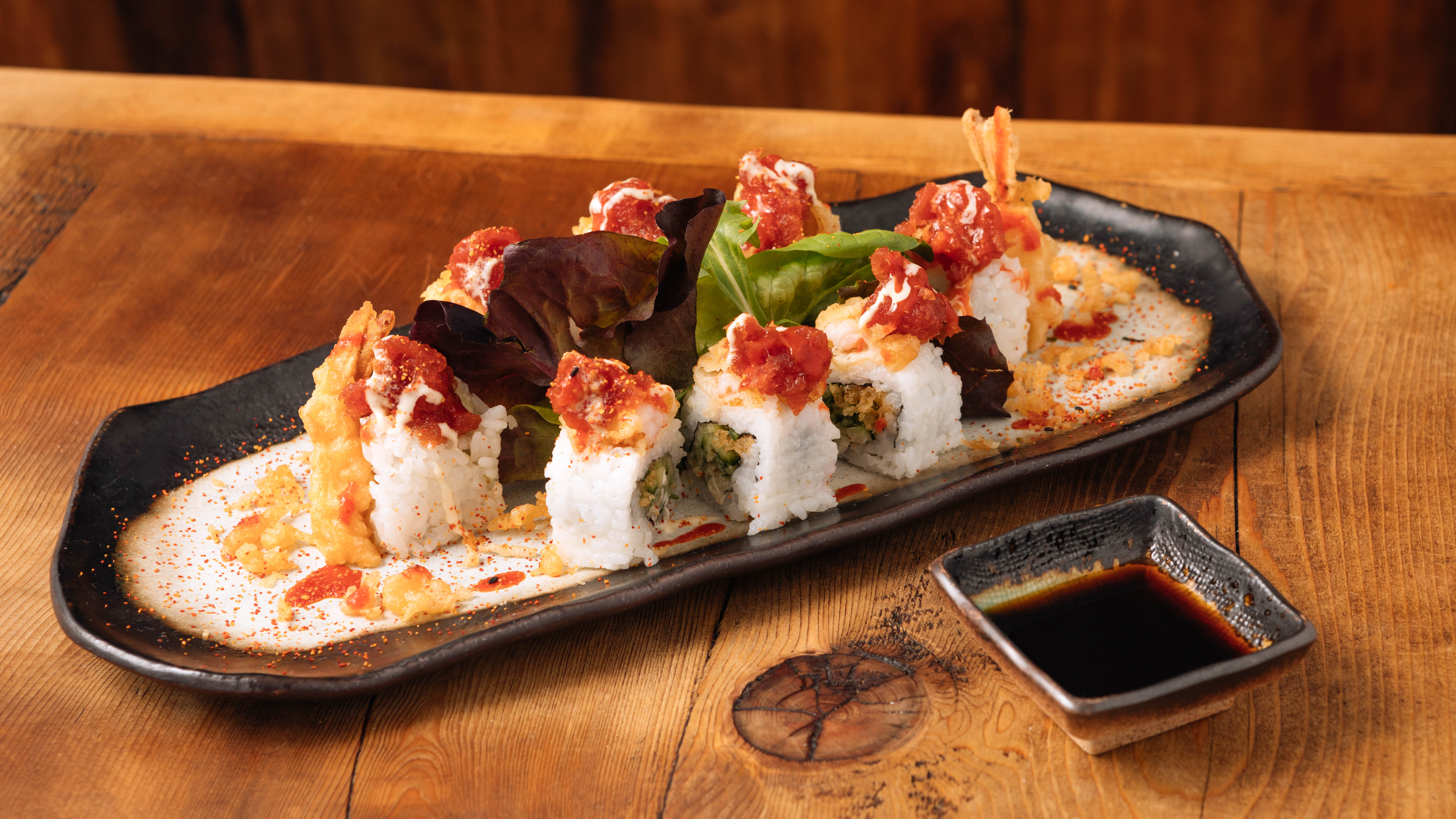 Volcano Roll Sushi