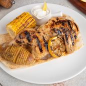 Half Grilled Chicken