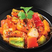 Sweet And Sour Prawns