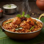 Seeraga Samba Chicken Thokku Biriyani