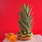 Pineapple Sweet And Spicy Burger