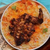 Biryani Rice With Tikka