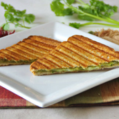 Cheese Chutney Grilled Sandwich