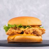 Flamingo Chicken Burger