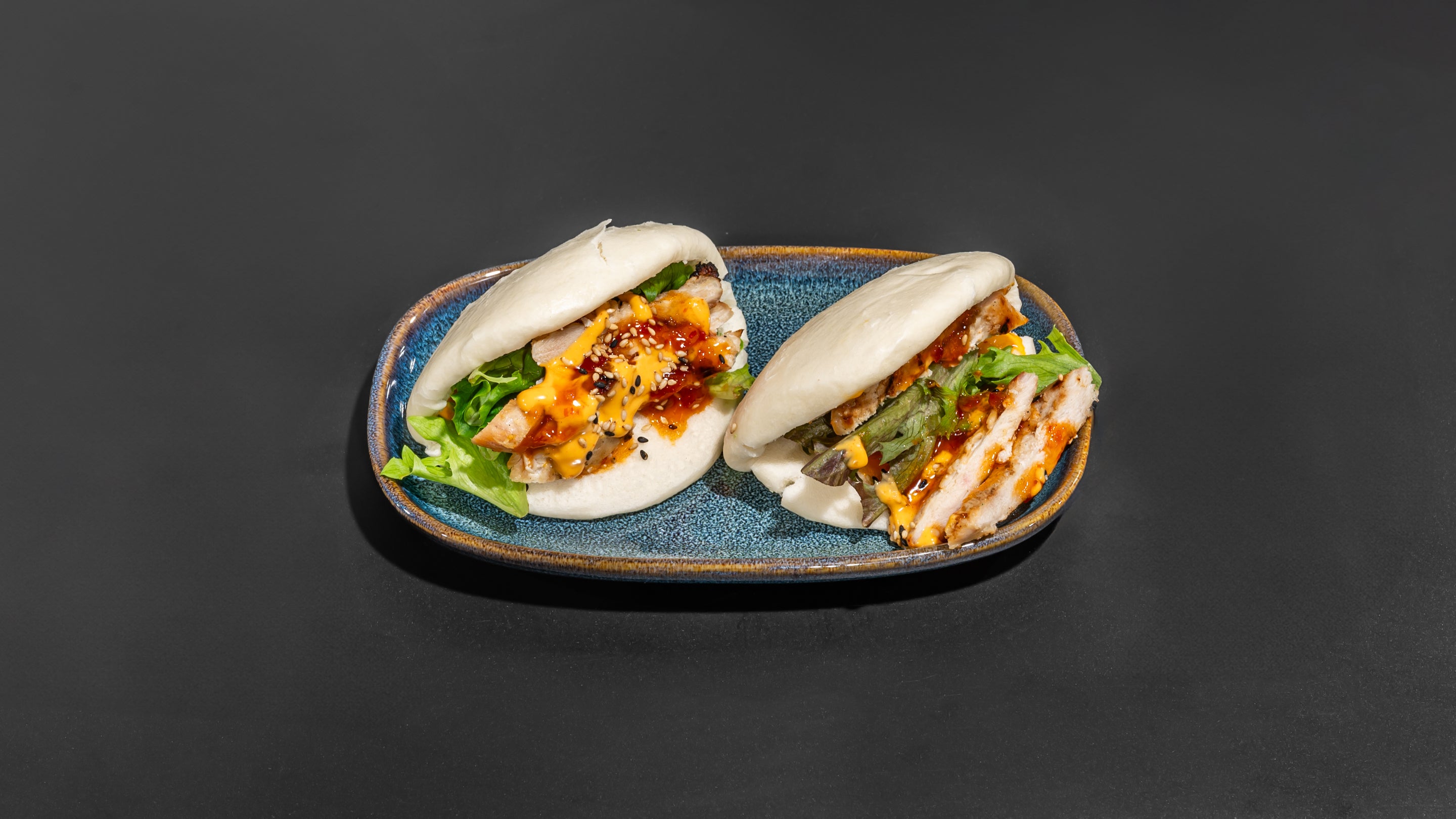 Spicy Chicken or Chicken Teriyaki Bao