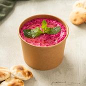 Hummus With Beetroot 