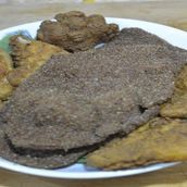 Liver, Mokh And Fish Fillet (Fried)