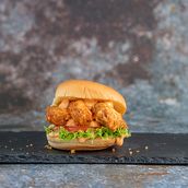 Dynamite Shrimp Burger
