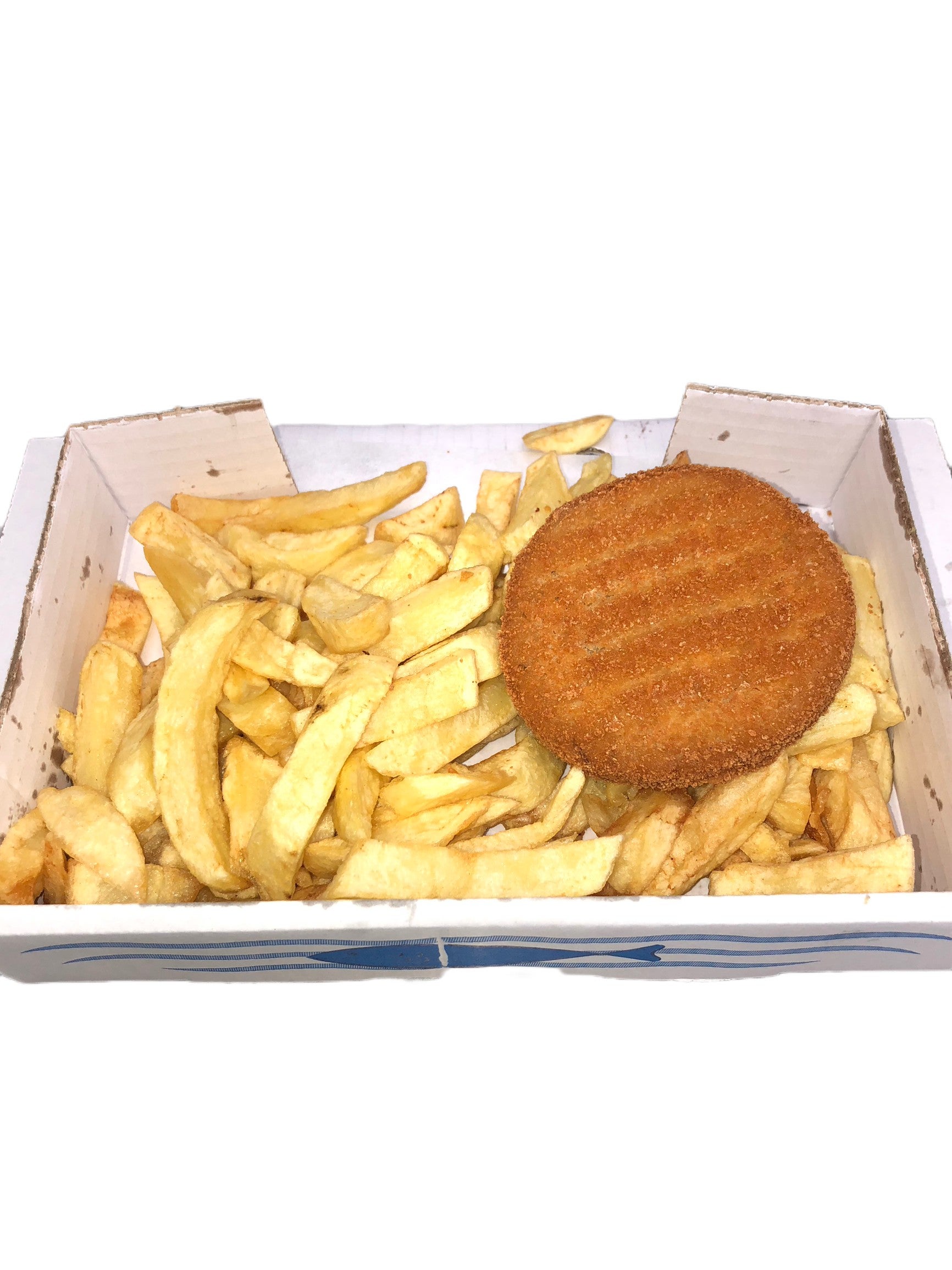 Fish Cake and Chips