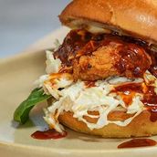 Crispy Korean Chicken Bun