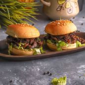 Chicken adobo slider