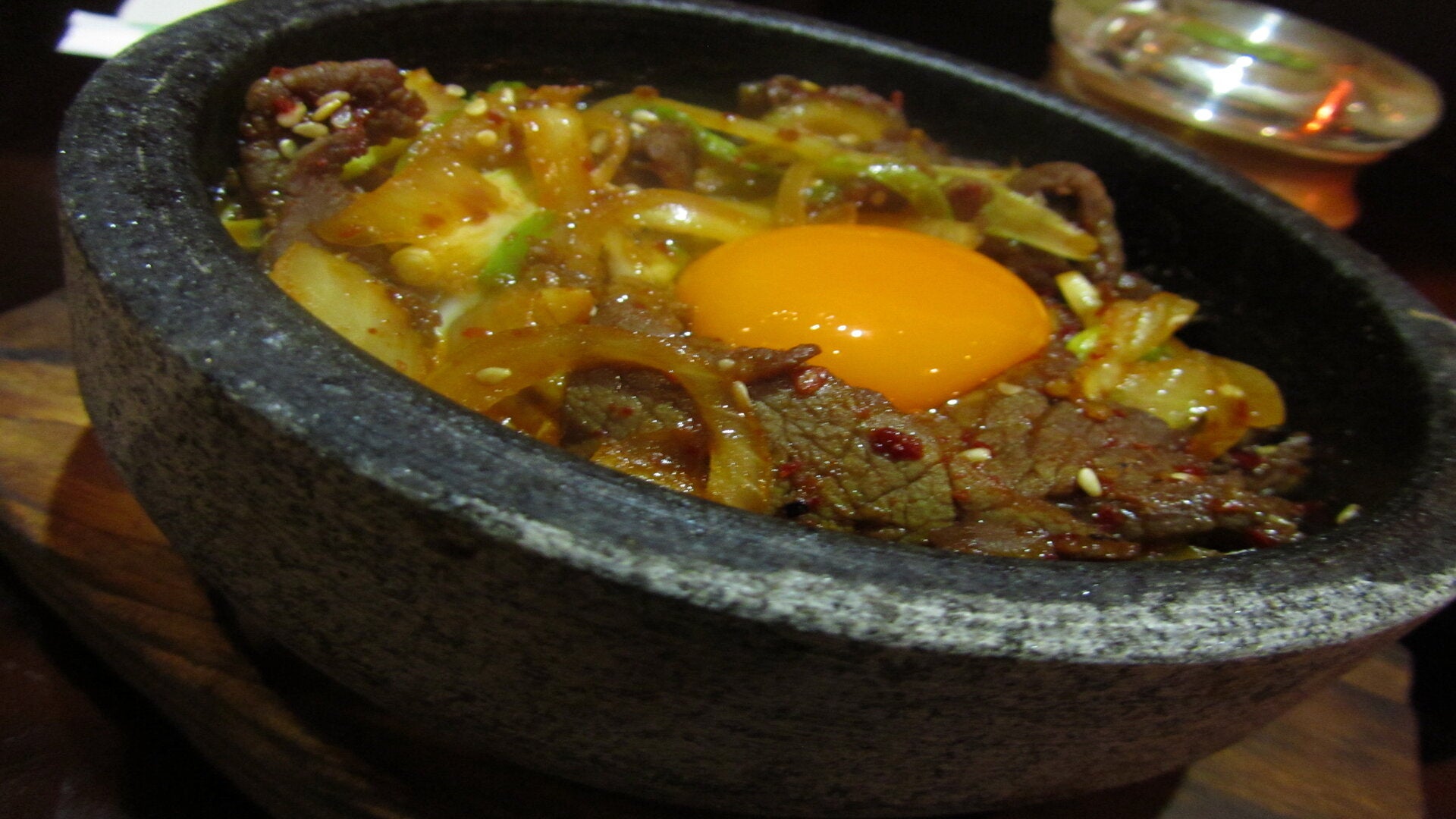 Bulgogi (Korean BBQ Beef) with boiled rice