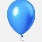 Blue Helium Balloon