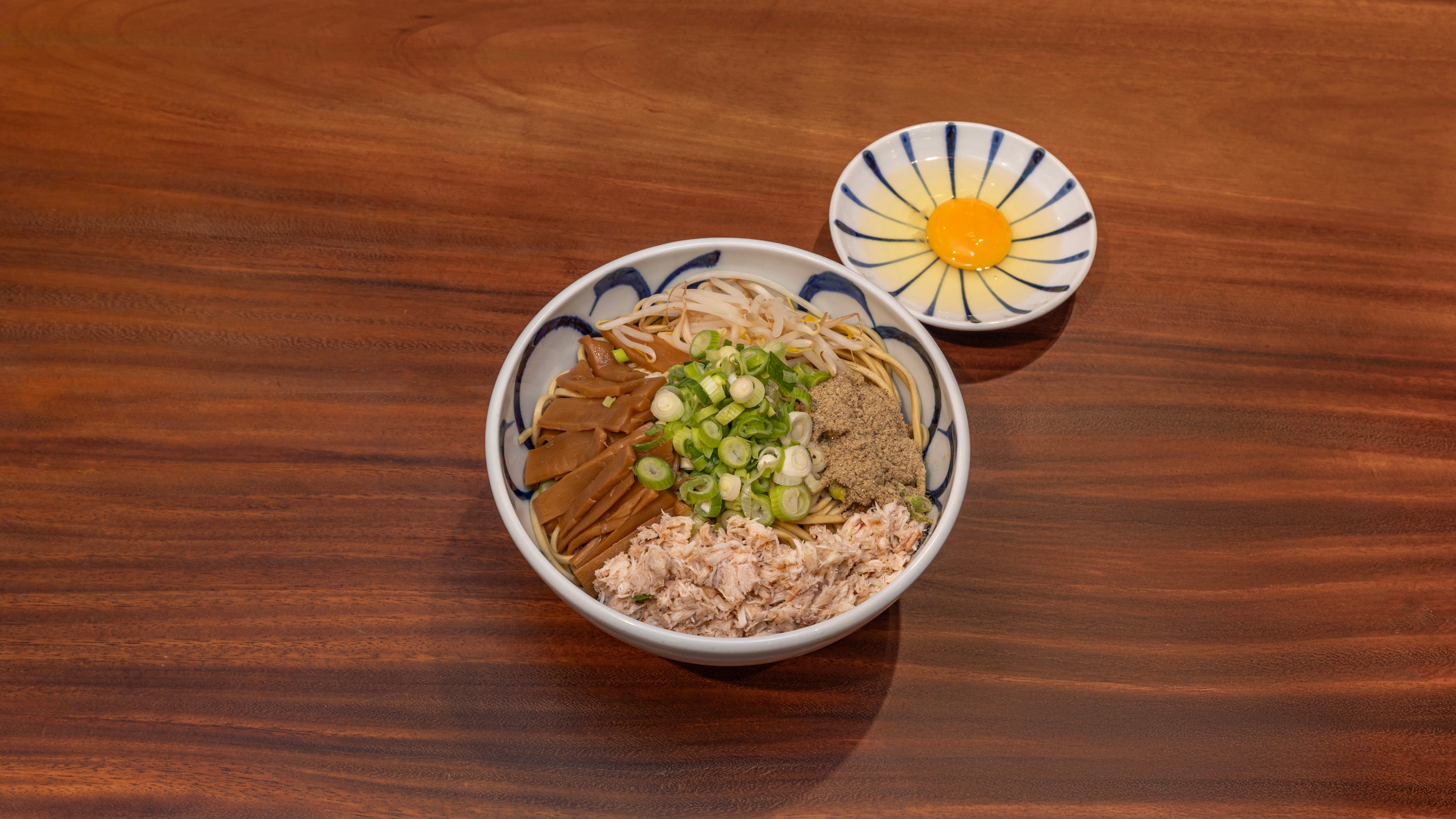 帆 立貝油·蟹肉麵 Scallop Oil and Crab Meat