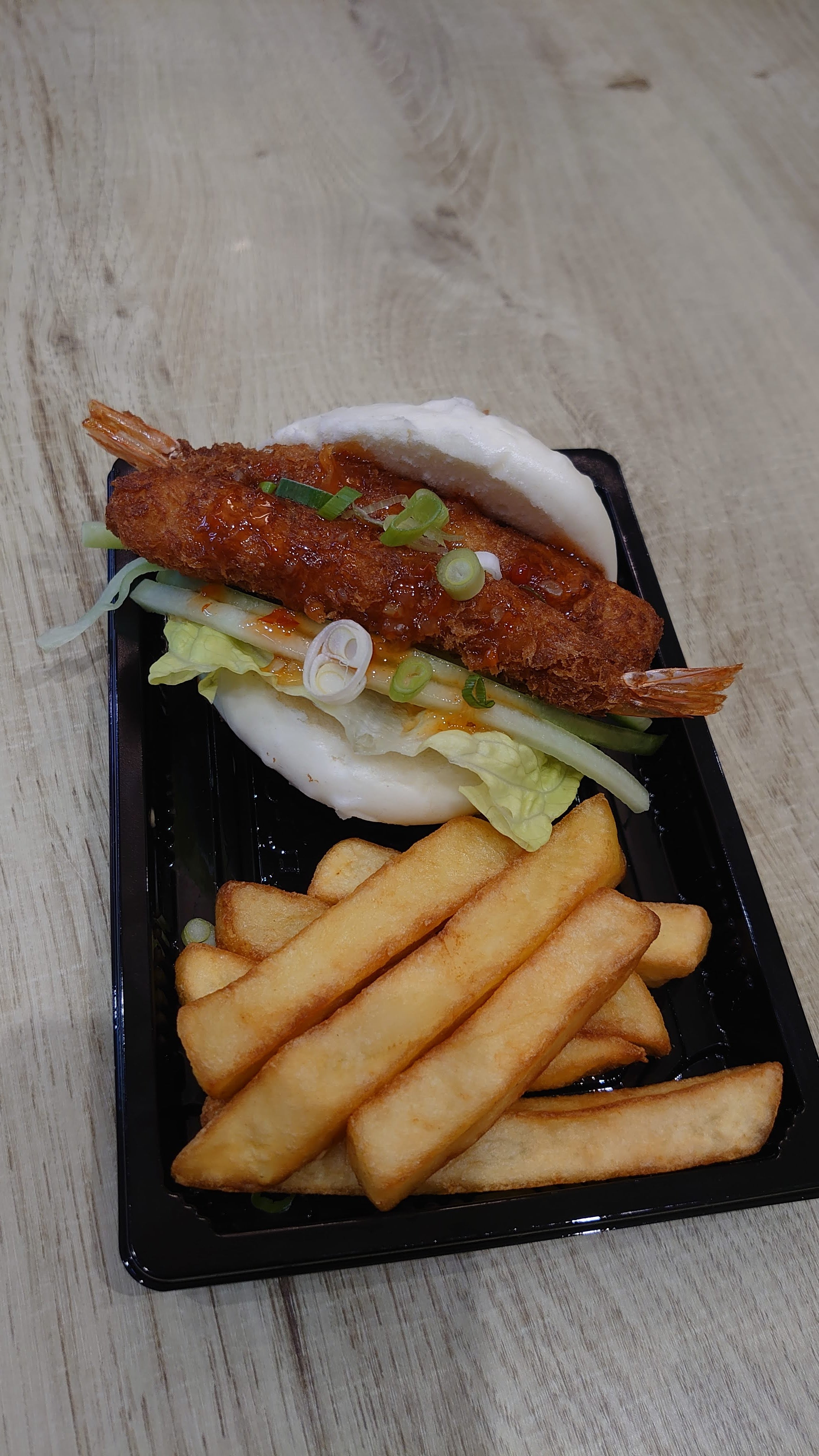 Breaded Prawn Bao