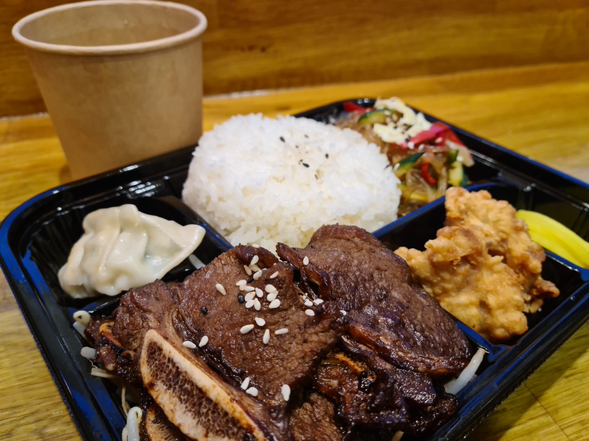 L.A Kalbi Bento Box