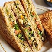 Paneer Bhurji Sandwich