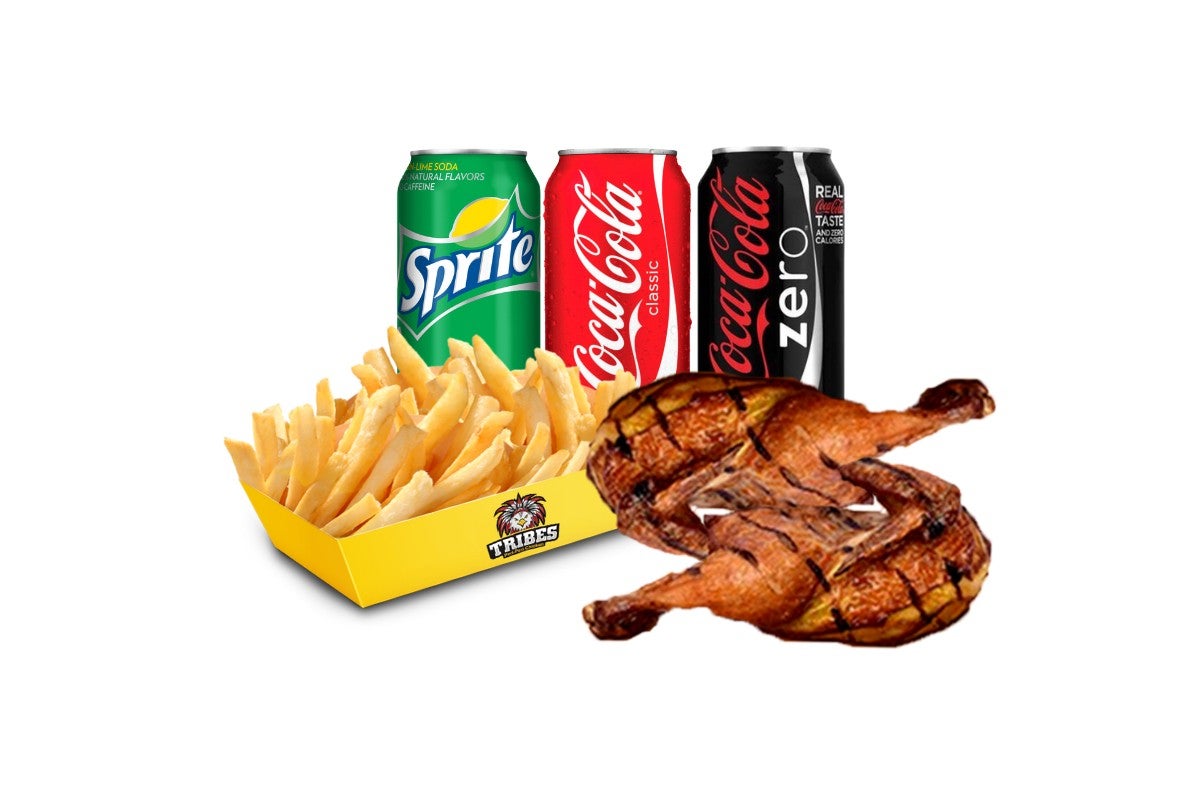 Half Chicken Meal Deal ( for two )