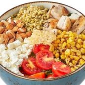 Chef's Freekeh And Chicken Delight Salad