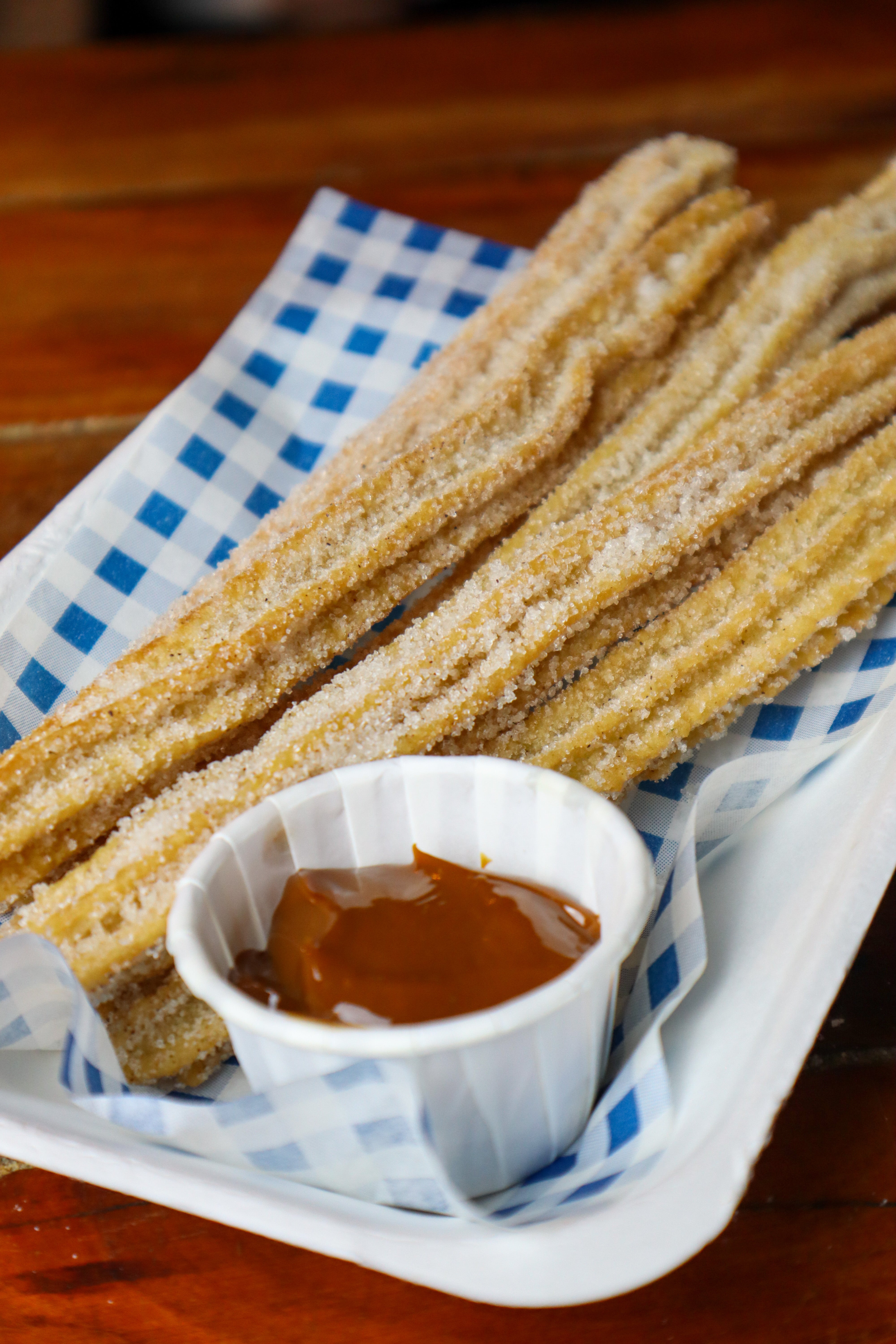 5 Pieces of Churros with Dulce De Leche
