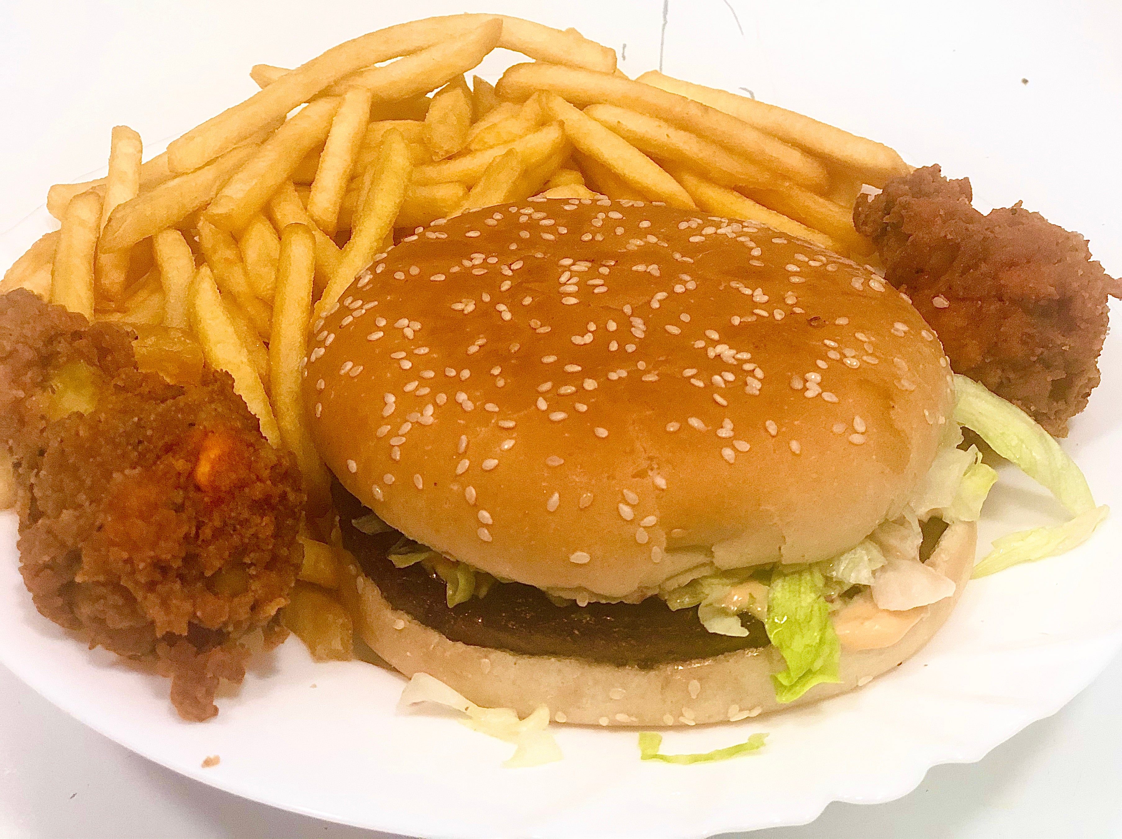 Meal A18W: Quarter Pounder Chips and Drink