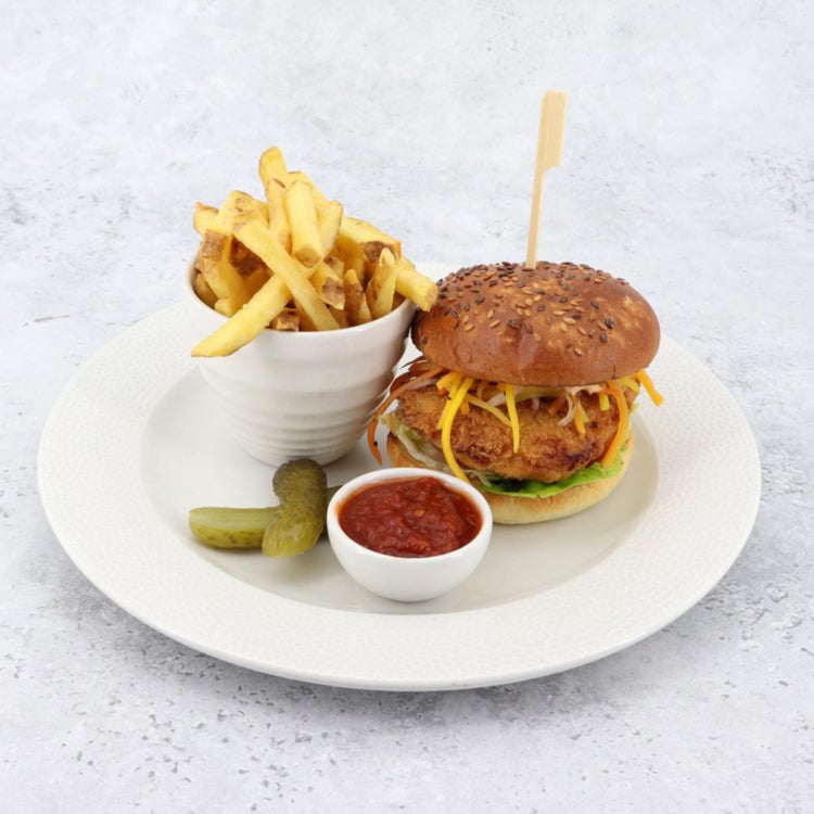 BUTTERMILK CHICKEN BURGER*‎