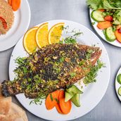 Fried Tilapia Meal