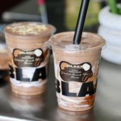 Chocolate Almond Protein Mousse Smoothie