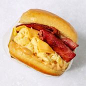 Scrambled Bacon Bun