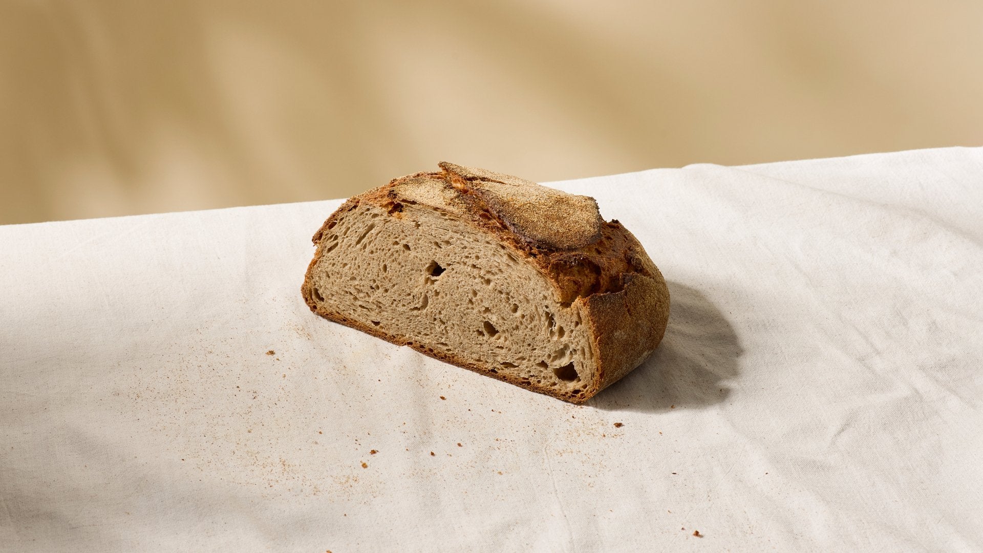 BRUERN FARMS SOURDOUGH HALF LOAF 750g