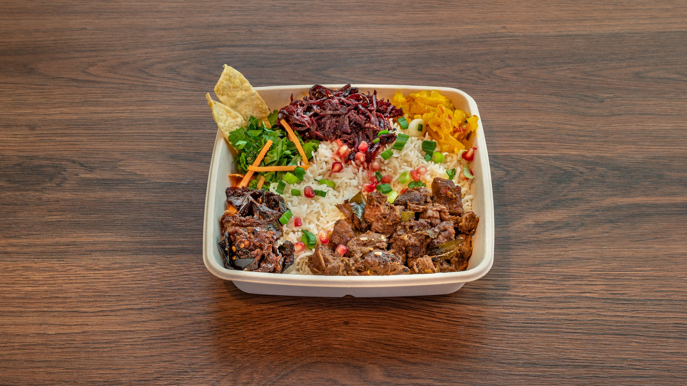 Slow Cooked Beef Rice Pot