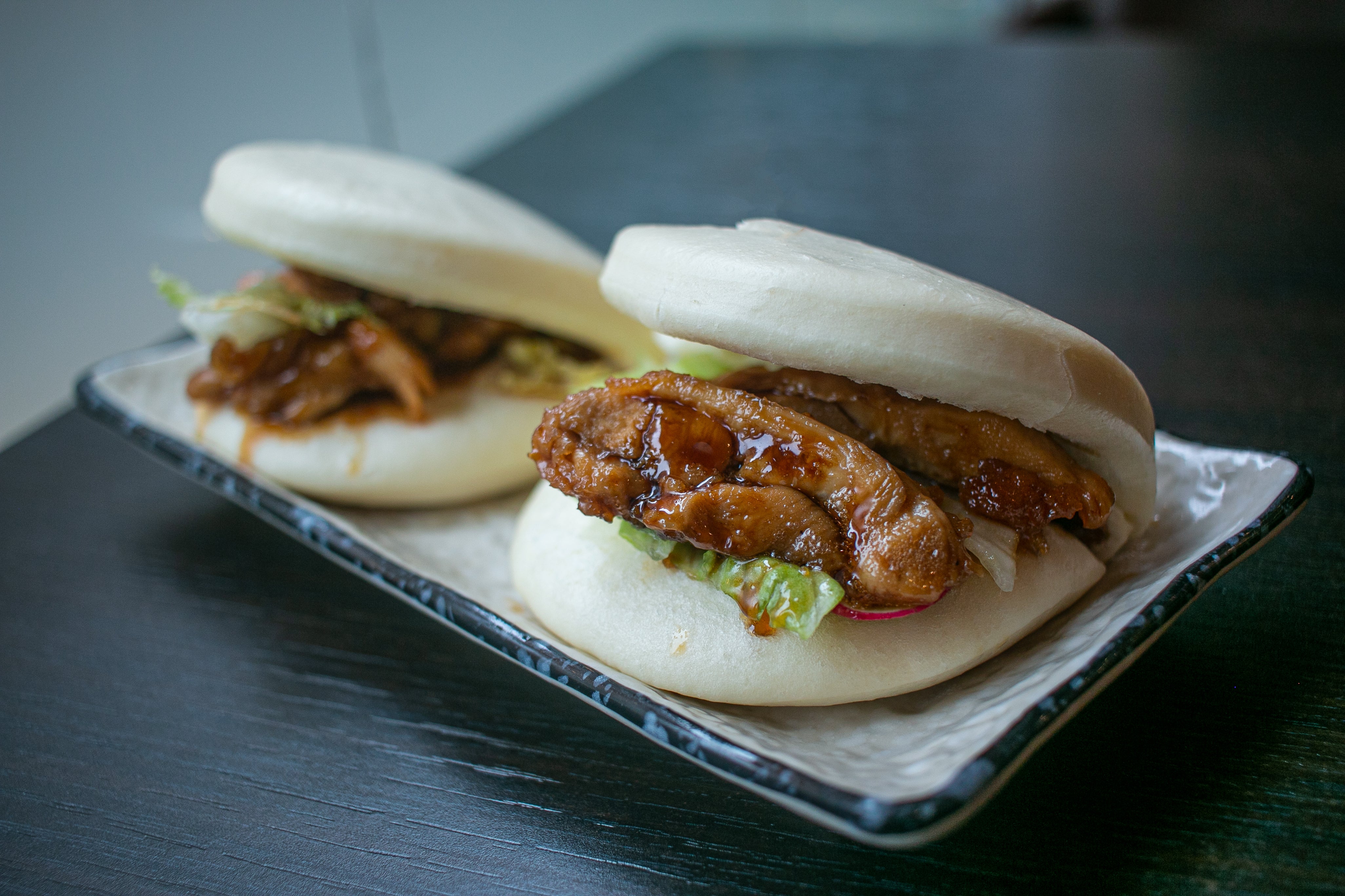 Chicken Teriyaki Bao Bun (2 Pieces) 照燒雞肉