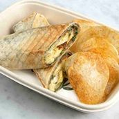 Halloumi Wrap With Chips