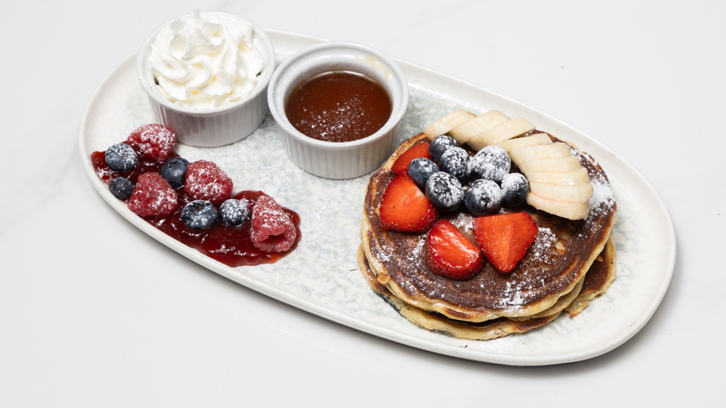 BLUEBERRY PANCAKES