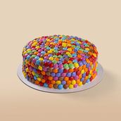 Chocolate M&M's Cake