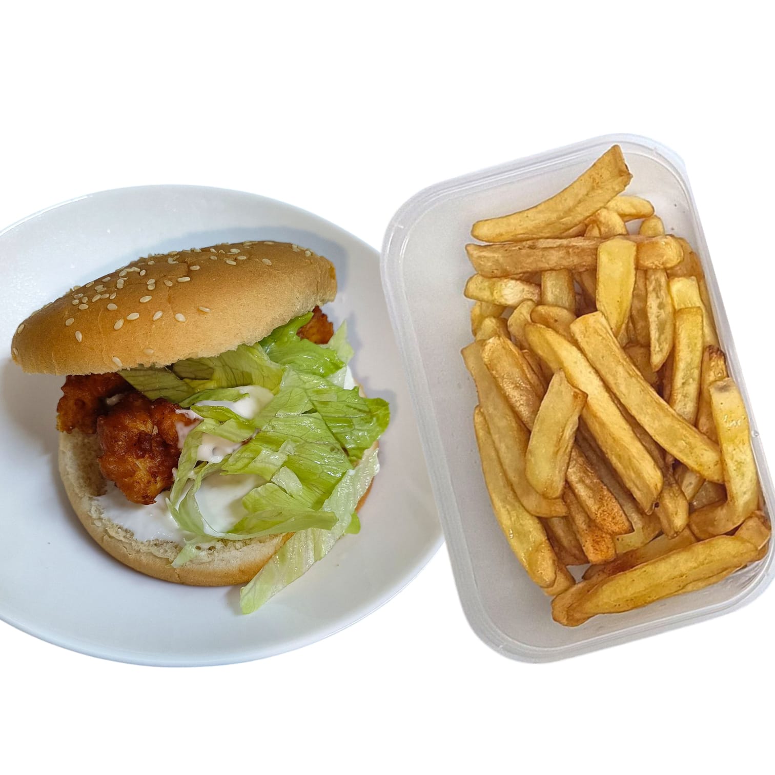 Burger Box Meal 1