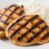 Grilled Chicken With Rice