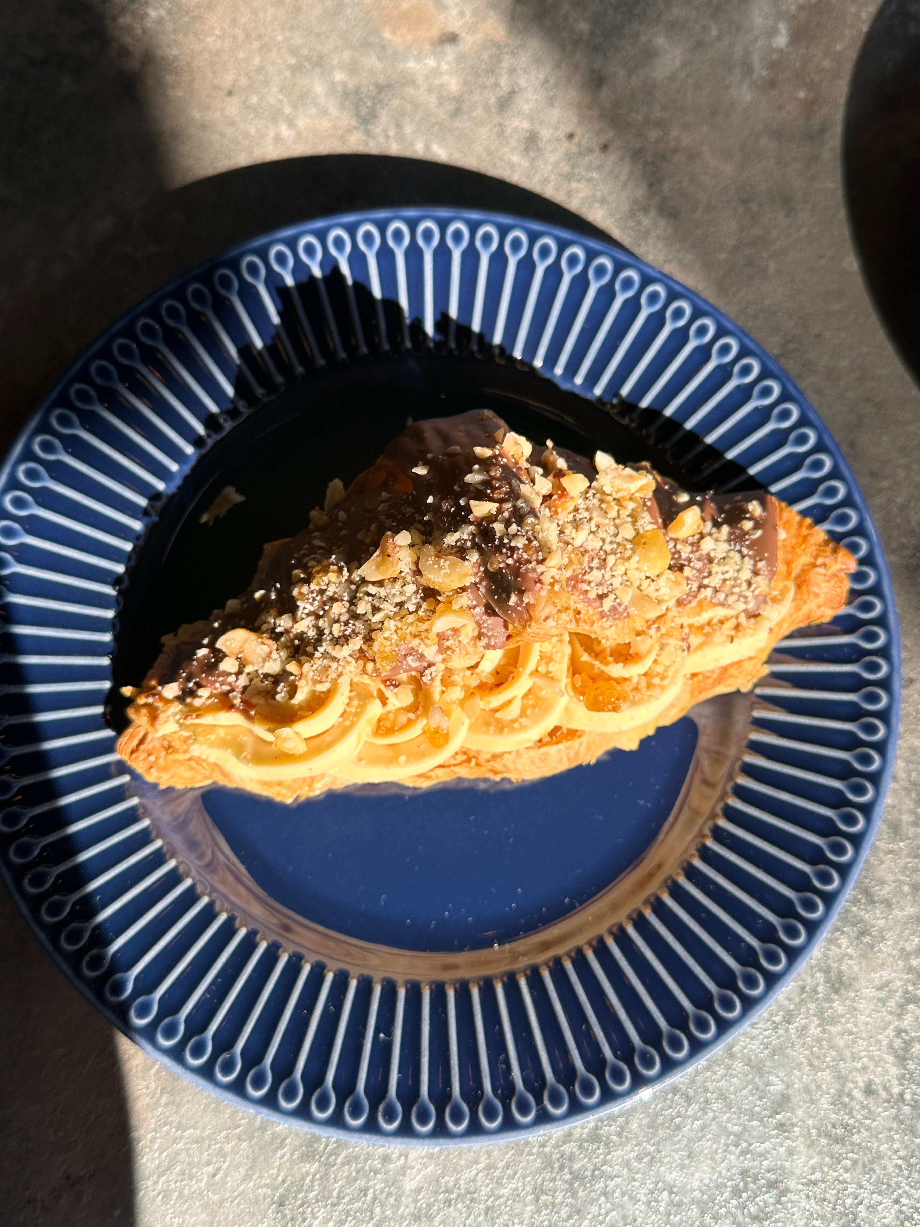 Caramel Mousse & Hazelnut Croissant