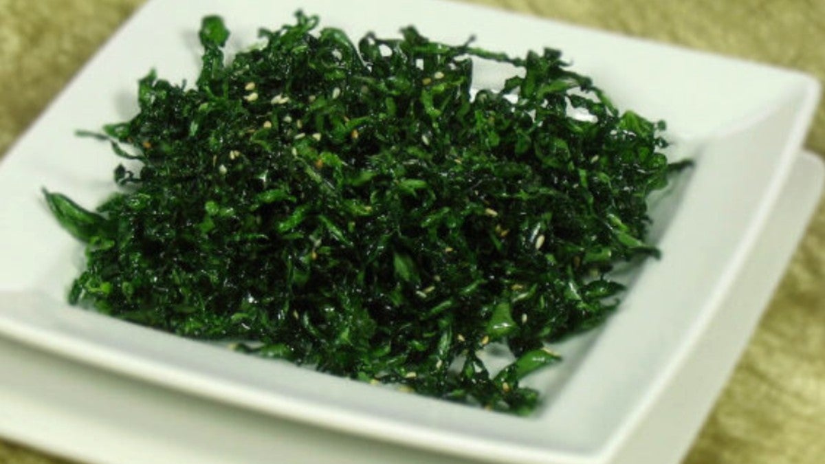12 Crispy Seaweed