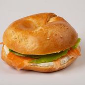 Smoked Salmon Deli Bagel 