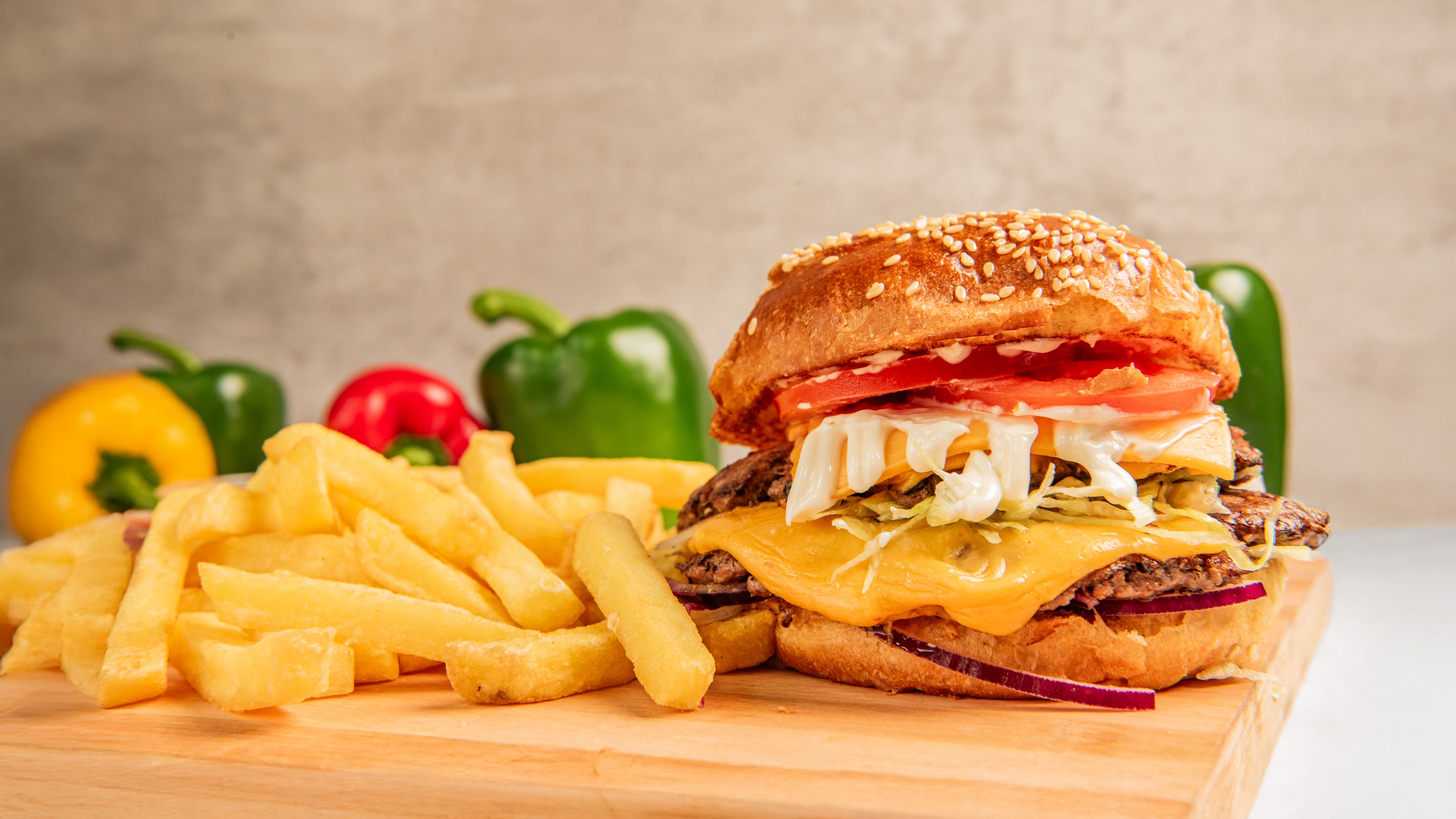 03 Twin Smash Beef Burger