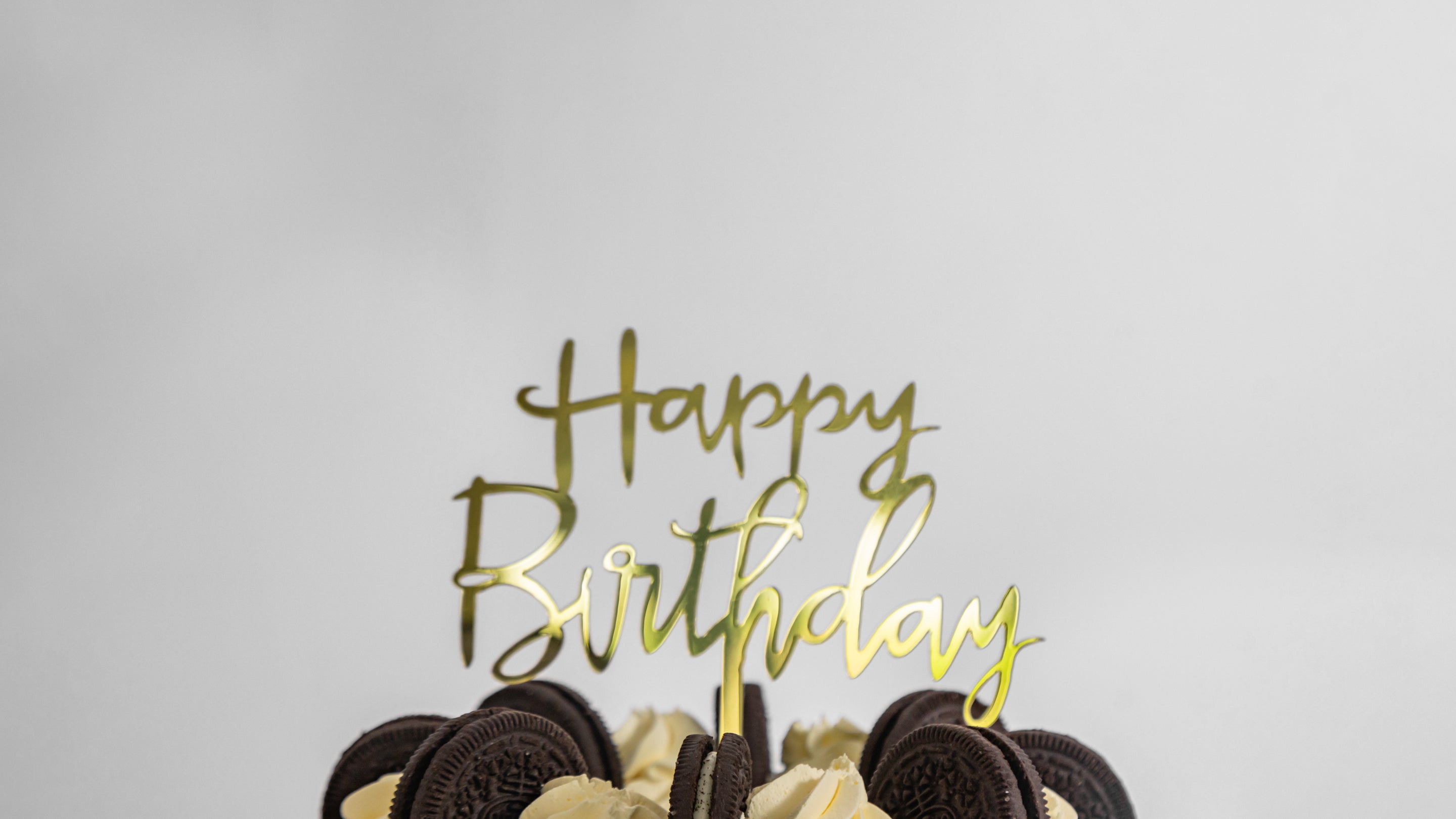 Happy Birthday Cake Topper