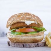Fish Burger Sandwich